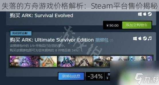 失落的方舟游戏价格解析：Steam平台售价揭秘