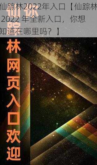 仙踪林2022年入口【仙踪林 2022 年全新入口，你想知道在哪里吗？】