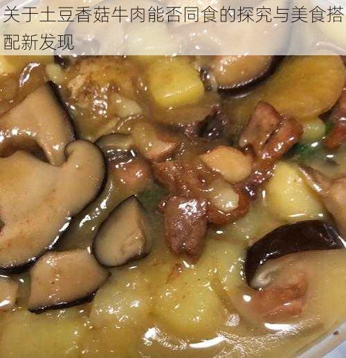 关于土豆香菇牛肉能否同食的探究与美食搭配新发现