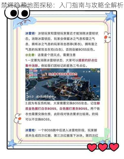 禁阁隐藏地图探秘：入门指南与攻略全解析